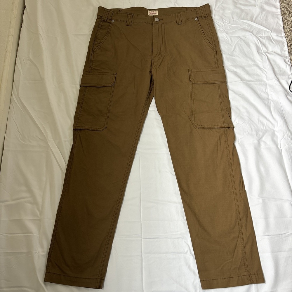 Levi Strauss Mens36x32 Chino Cargo‎ Pants Two Horse Brand